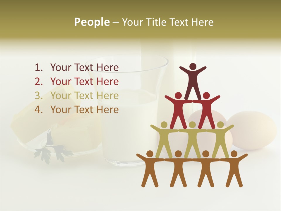 Egg Farm Butter PowerPoint Template