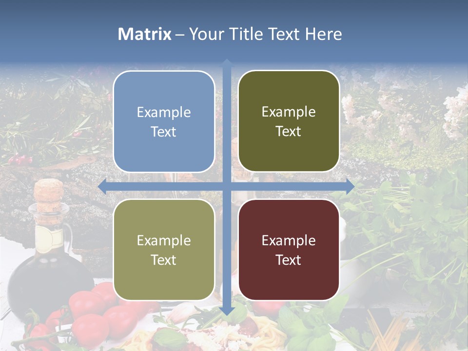 Italienisch Tomaten Sommer PowerPoint Template