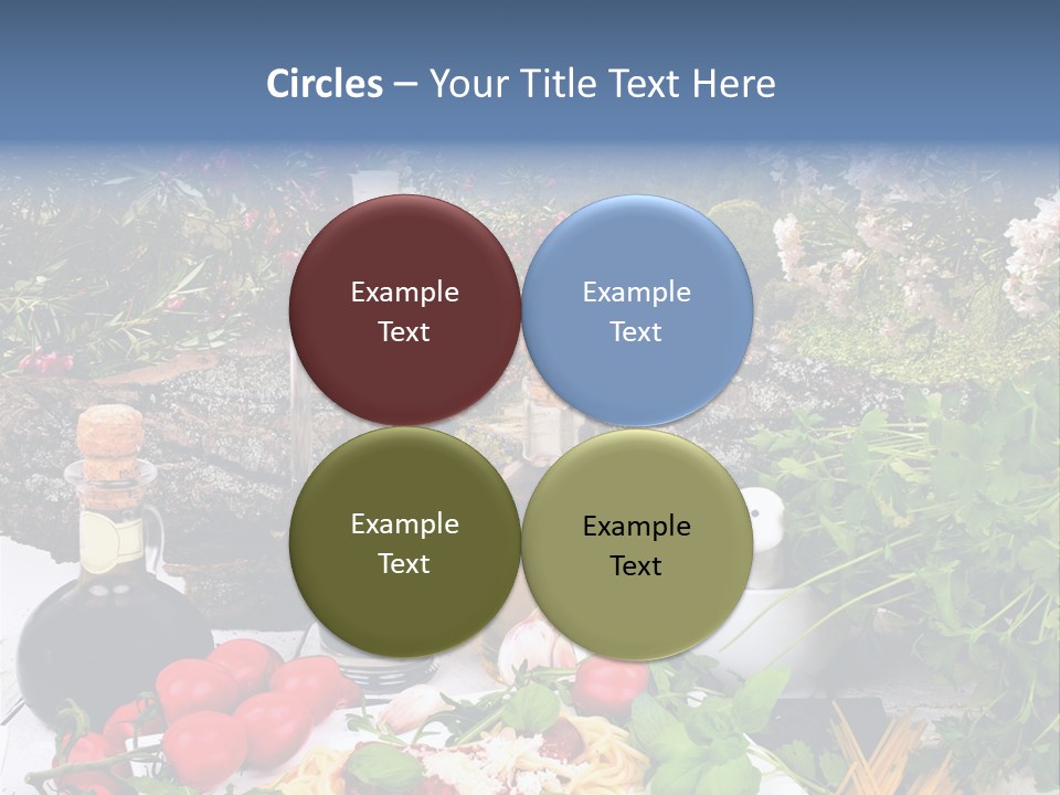 Italienisch Tomaten Sommer PowerPoint Template