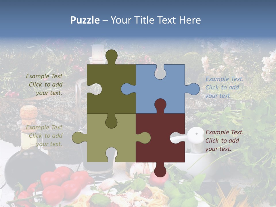 Italienisch Tomaten Sommer PowerPoint Template