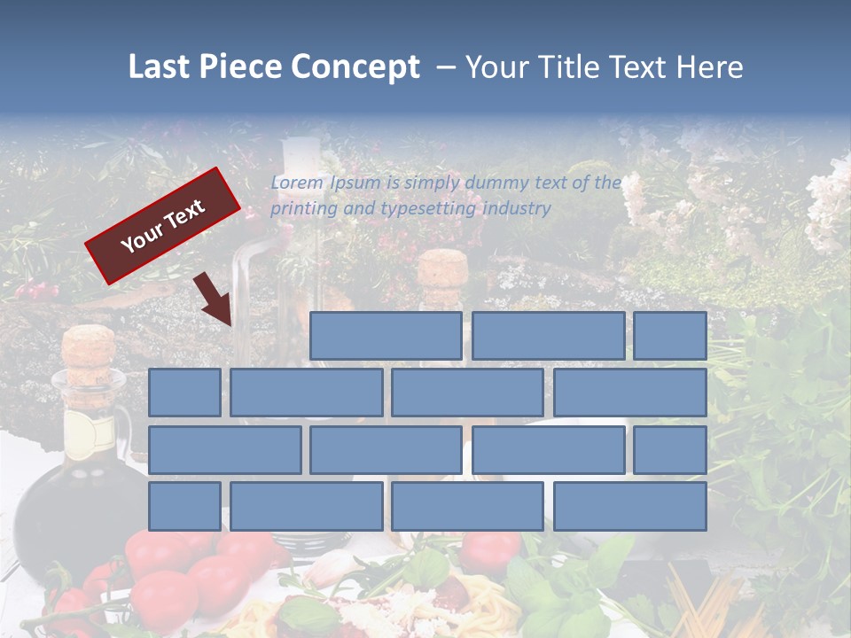 Italienisch Tomaten Sommer PowerPoint Template