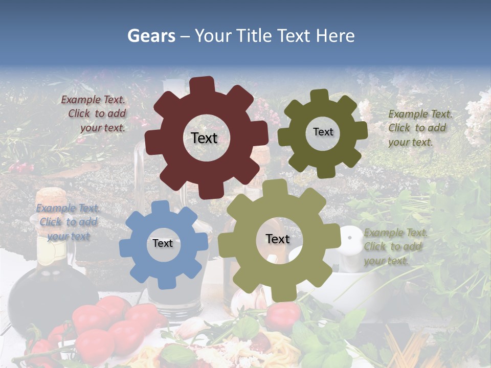 Italienisch Tomaten Sommer PowerPoint Template