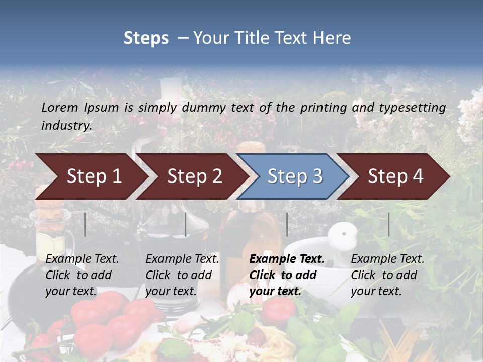 Italienisch Tomaten Sommer PowerPoint Template