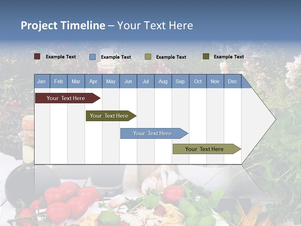 Italienisch Tomaten Sommer PowerPoint Template