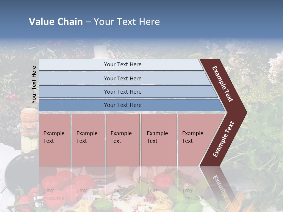 Italienisch Tomaten Sommer PowerPoint Template