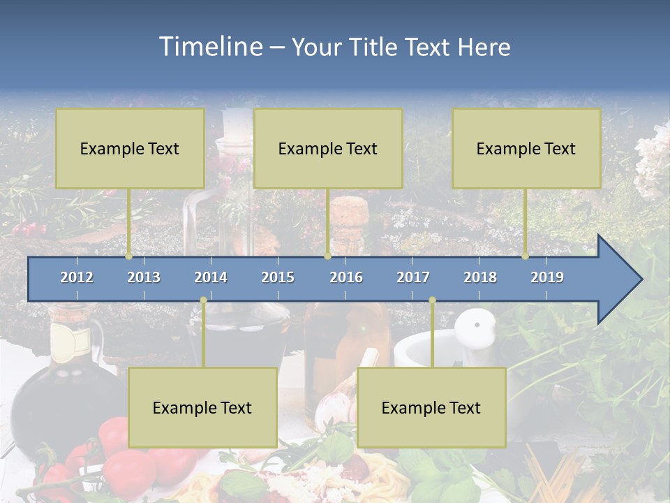 Italienisch Tomaten Sommer PowerPoint Template