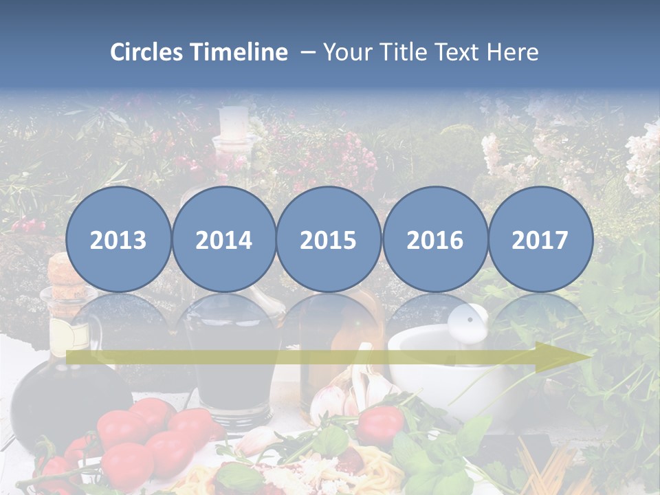 Italienisch Tomaten Sommer PowerPoint Template