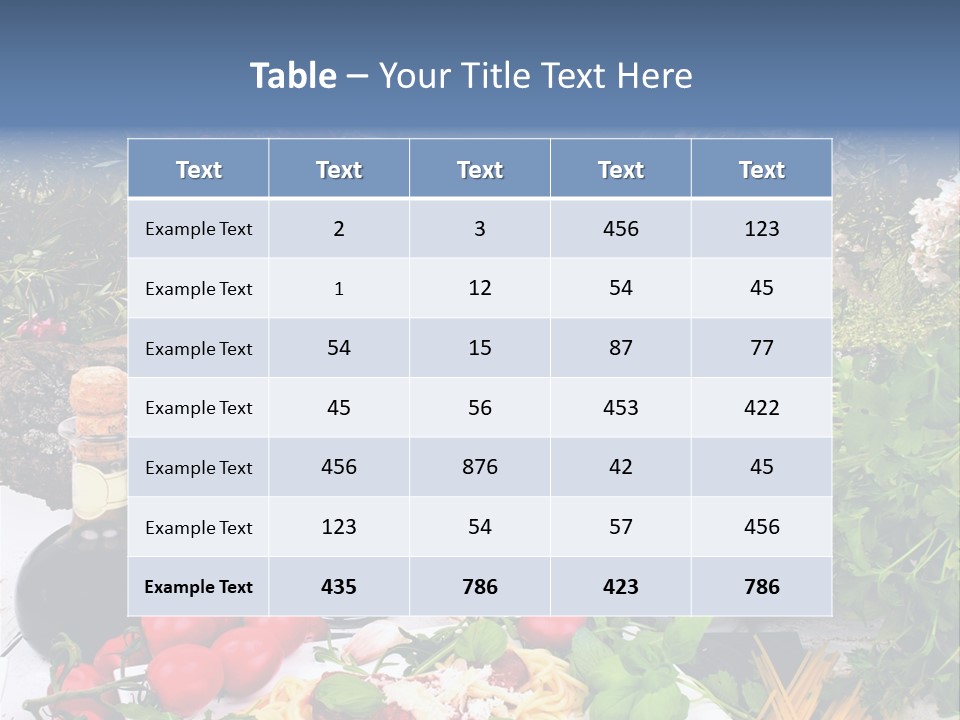 Italienisch Tomaten Sommer PowerPoint Template