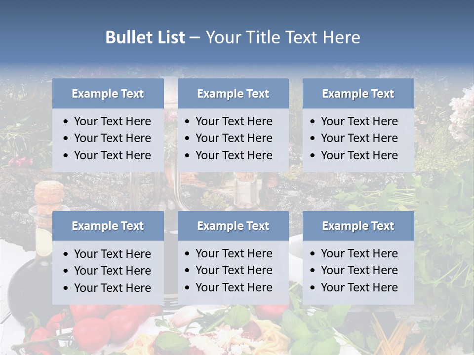 Italienisch Tomaten Sommer PowerPoint Template