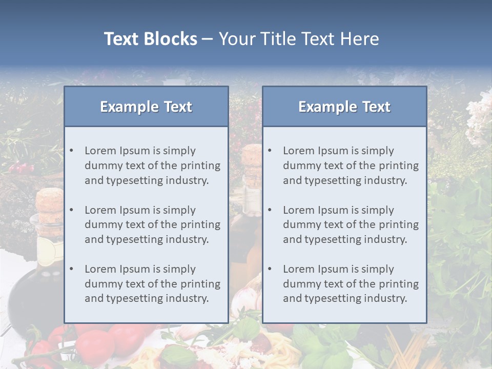 Italienisch Tomaten Sommer PowerPoint Template