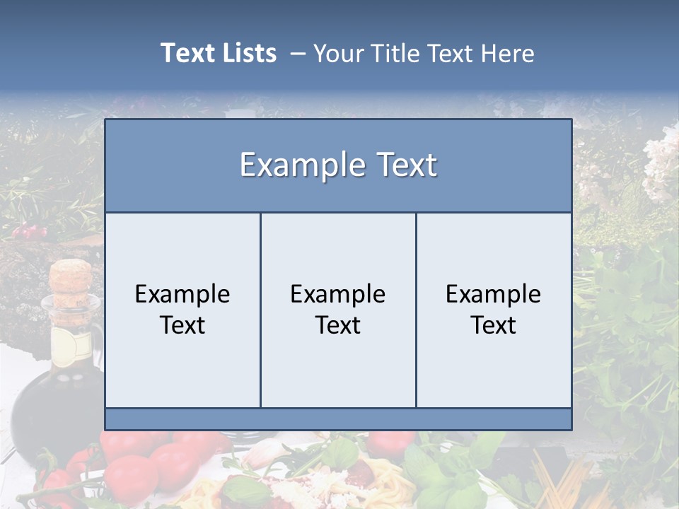 Italienisch Tomaten Sommer PowerPoint Template