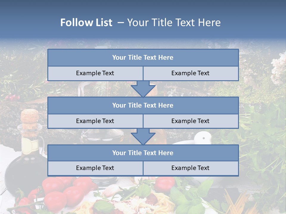 Italienisch Tomaten Sommer PowerPoint Template