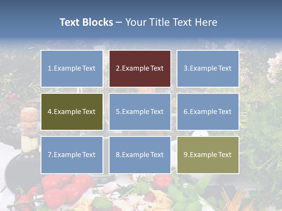 Italienisch Tomaten Sommer PowerPoint Template