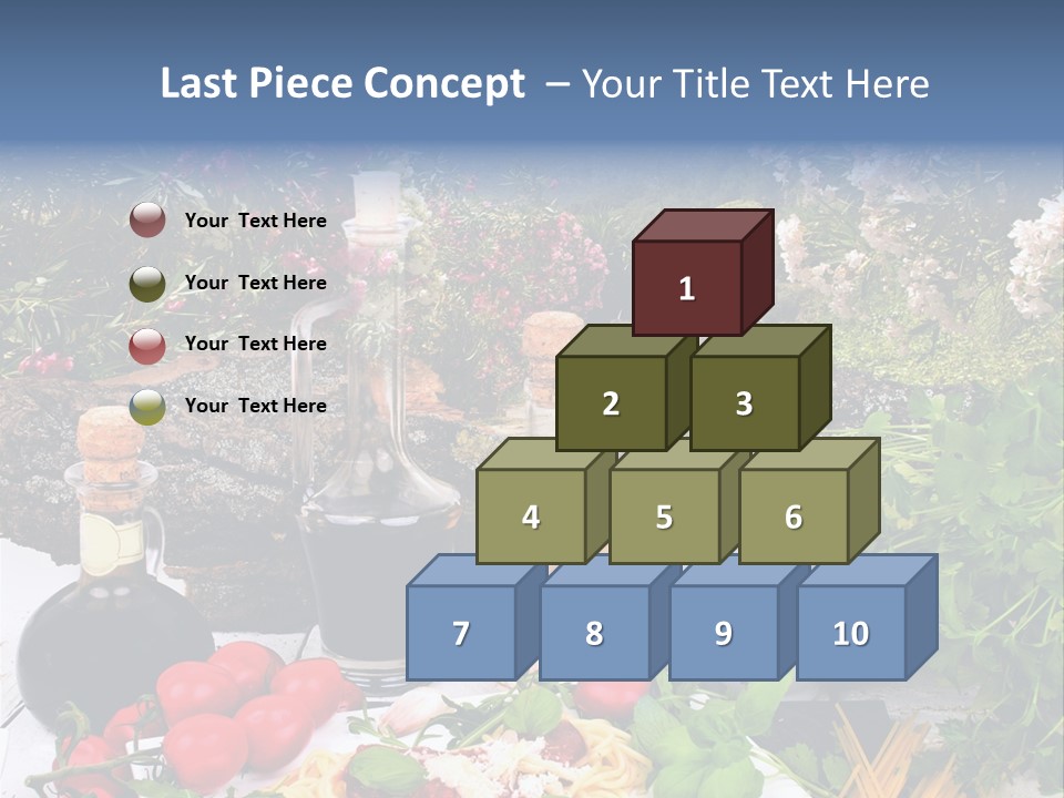 Italienisch Tomaten Sommer PowerPoint Template