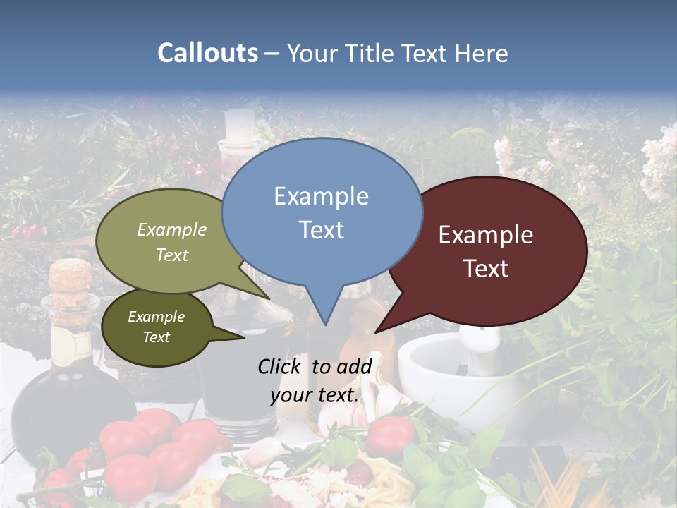 Italienisch Tomaten Sommer PowerPoint Template