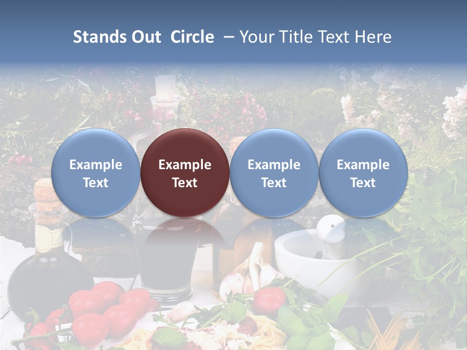 Italienisch Tomaten Sommer PowerPoint Template