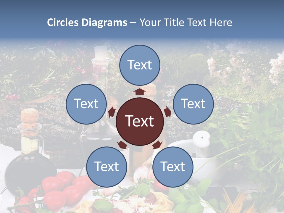 Italienisch Tomaten Sommer PowerPoint Template