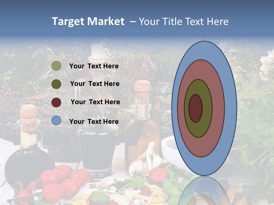 Italienisch Tomaten Sommer PowerPoint Template