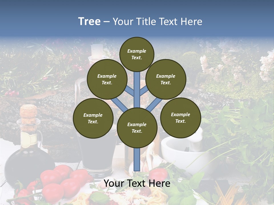 Italienisch Tomaten Sommer PowerPoint Template