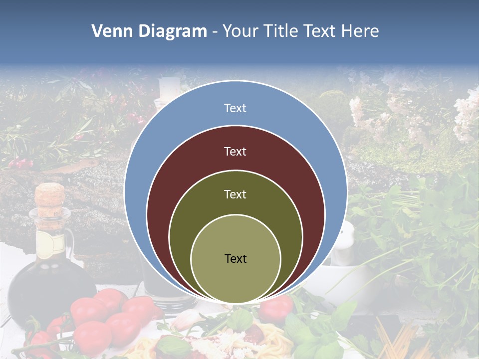 Italienisch Tomaten Sommer PowerPoint Template