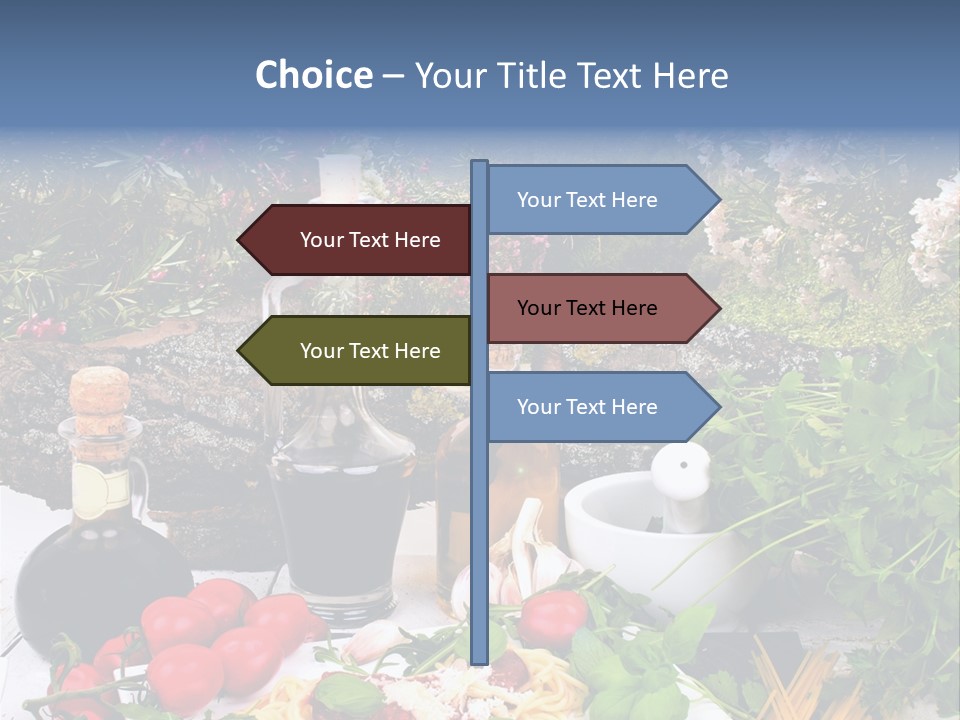 Italienisch Tomaten Sommer PowerPoint Template