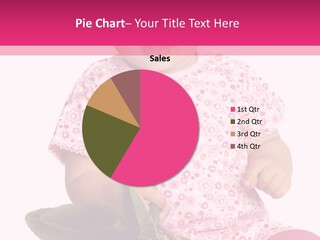 Pink Rosa Sonne PowerPoint Template