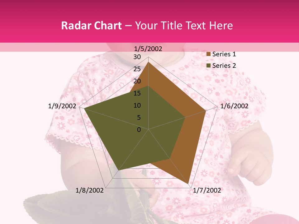 Pink Rosa Sonne PowerPoint Template