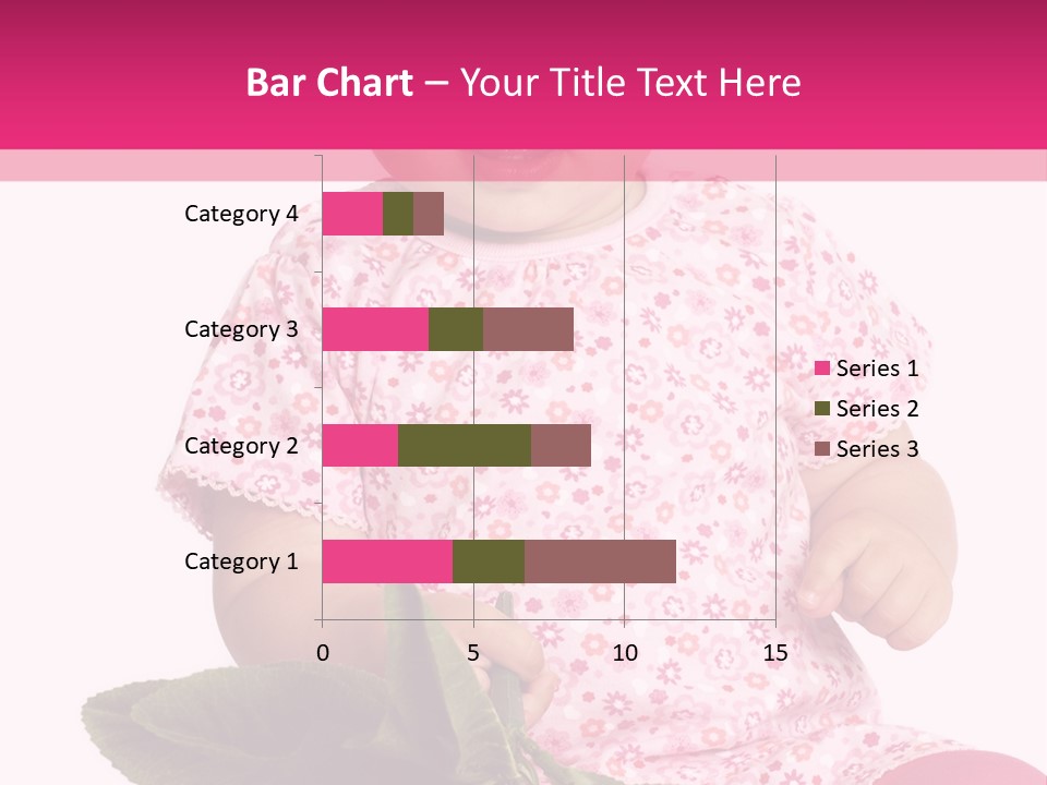 Pink Rosa Sonne PowerPoint Template