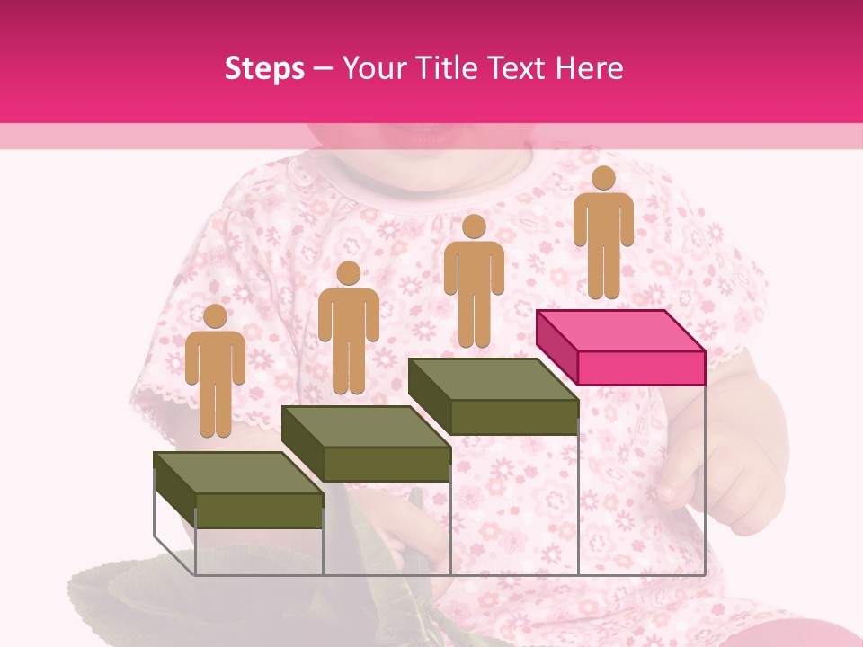 Pink Rosa Sonne PowerPoint Template