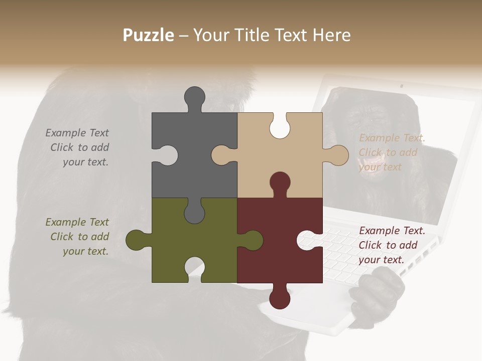 Thinking Smartness Experience PowerPoint Template