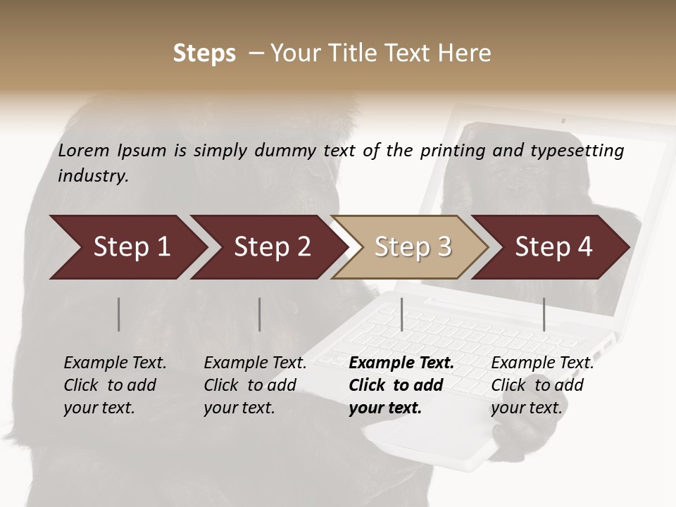 Thinking Smartness Experience PowerPoint Template