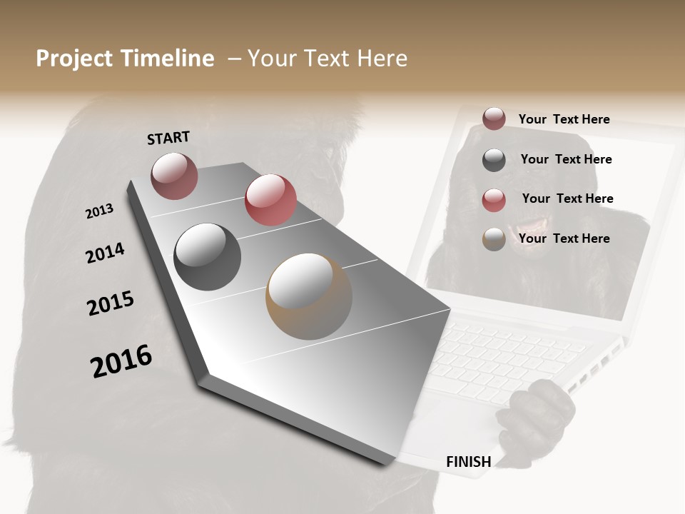 Thinking Smartness Experience PowerPoint Template