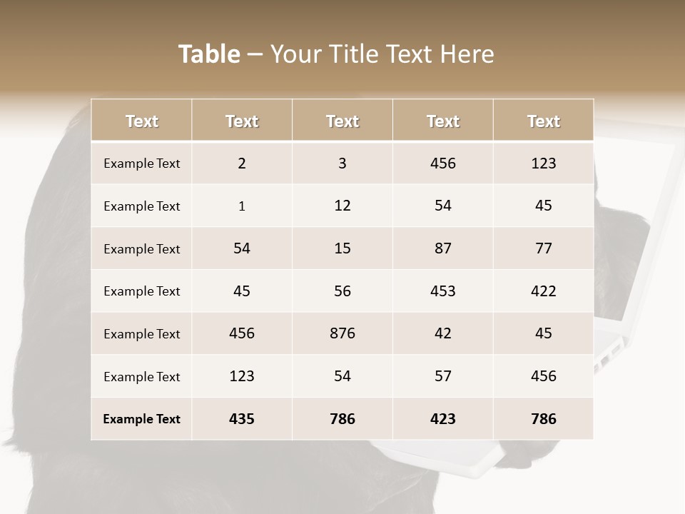 Thinking Smartness Experience PowerPoint Template