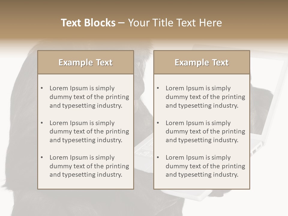 Thinking Smartness Experience PowerPoint Template