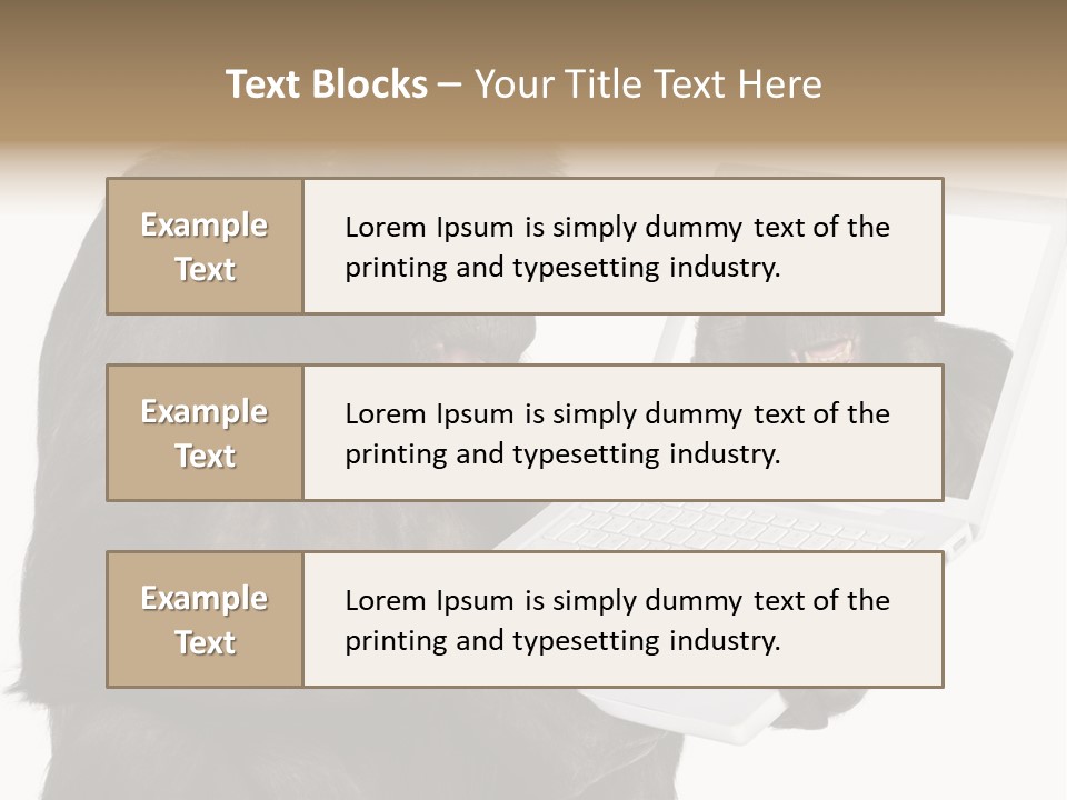 Thinking Smartness Experience PowerPoint Template