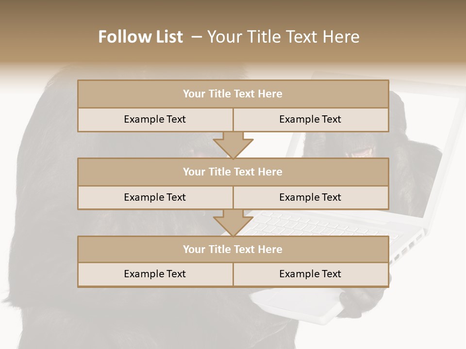 Thinking Smartness Experience PowerPoint Template