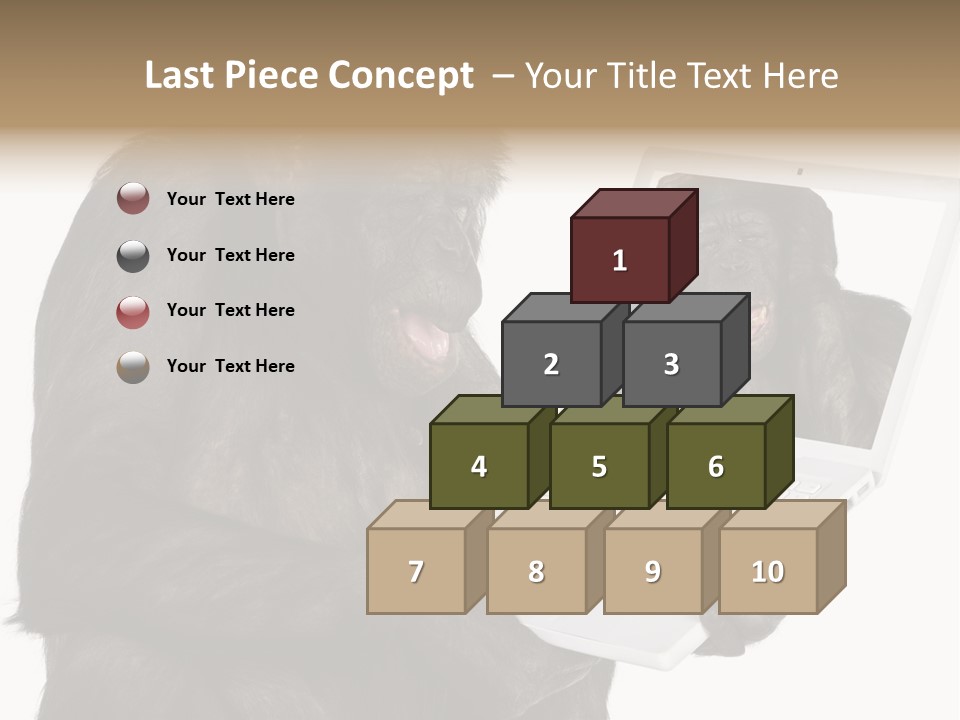 Thinking Smartness Experience PowerPoint Template