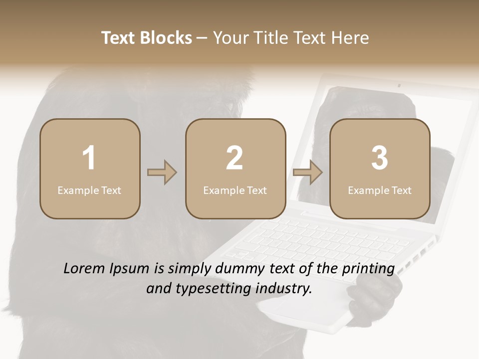 Thinking Smartness Experience PowerPoint Template