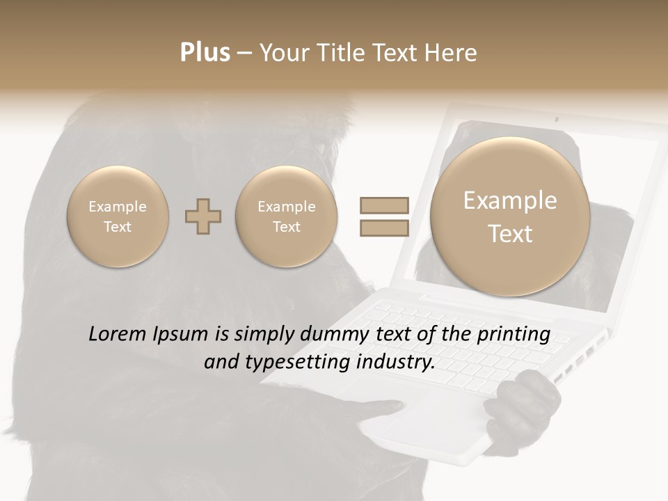 Thinking Smartness Experience PowerPoint Template