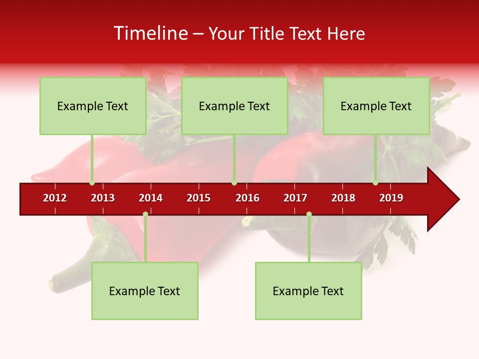 Salad Raw Parsley PowerPoint Template