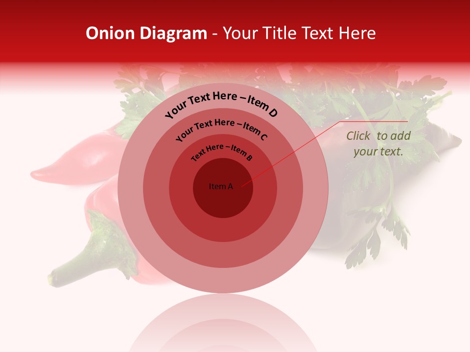 Salad Raw Parsley PowerPoint Template