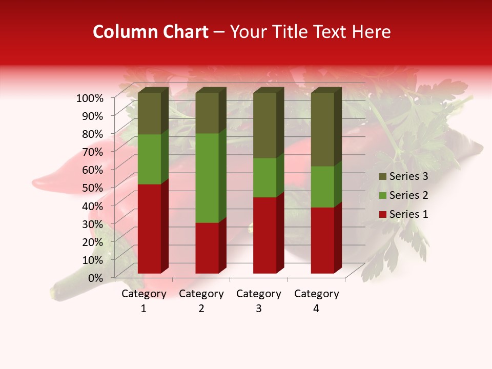 Salad Raw Parsley PowerPoint Template