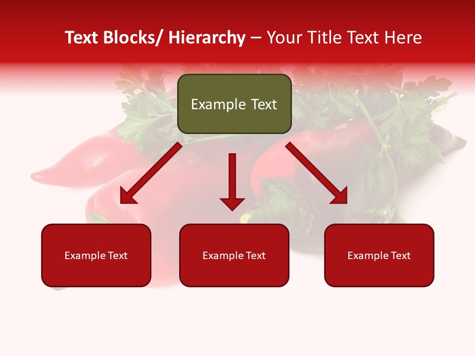 Salad Raw Parsley PowerPoint Template