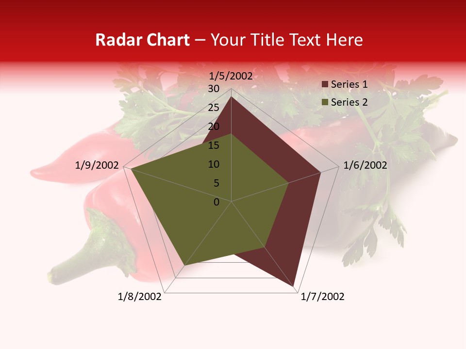 Salad Raw Parsley PowerPoint Template