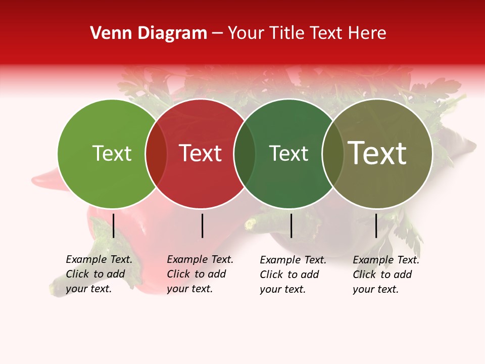 Salad Raw Parsley PowerPoint Template