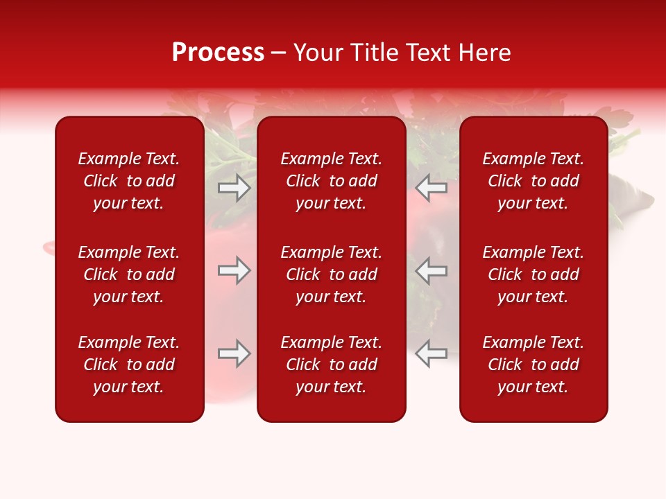 Salad Raw Parsley PowerPoint Template