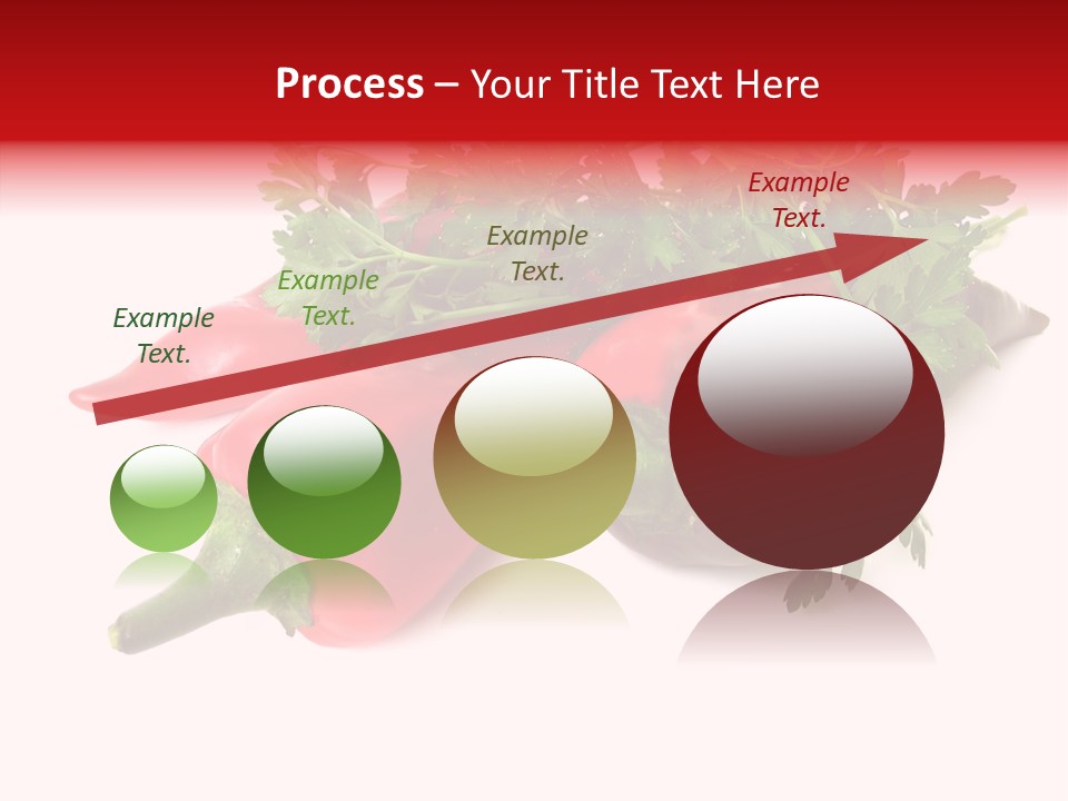 Salad Raw Parsley PowerPoint Template