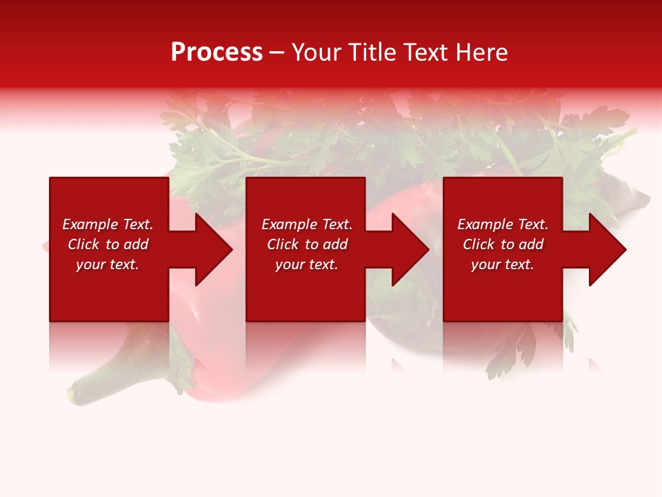 Salad Raw Parsley PowerPoint Template