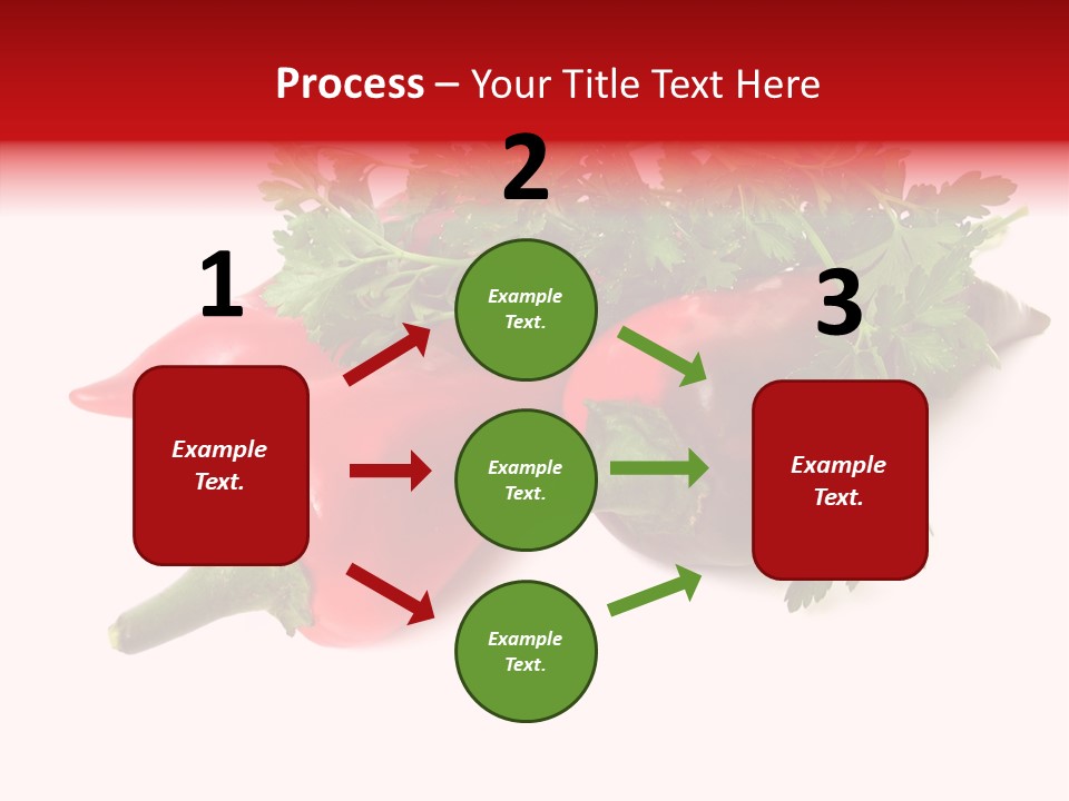 Salad Raw Parsley PowerPoint Template