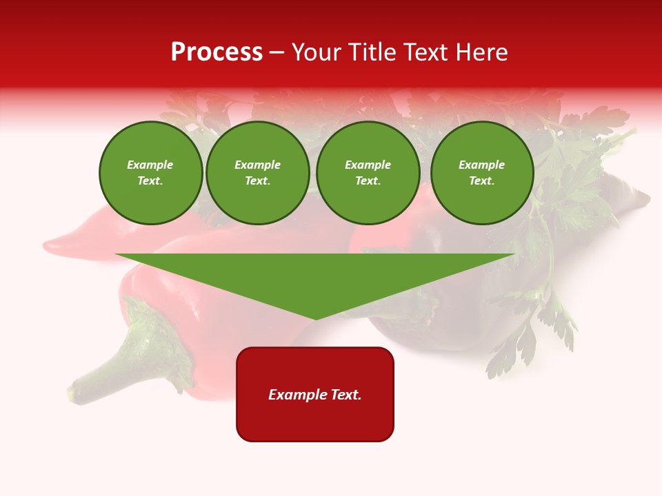 Salad Raw Parsley PowerPoint Template